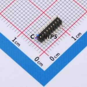 ZX-PZ1.0-2-10PWZ Pin Header SMD,P=1mm Connector ( Pin Structure: 2x10P )( Pitch: 1mm )( Row Spacing: 1mm ) - Product Image 1