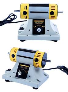 Mini Amoladora de Banco, Pulidora, Máquina con Disco de Pulir para Trabajos en Madera, Jade, Joyería, Torno Dental, Máquina con Motor - Product Image 2