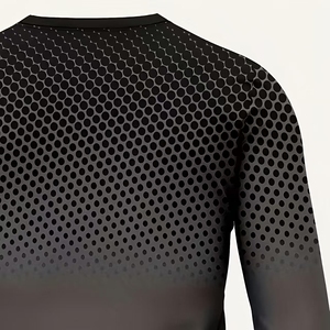 T-shirt de compression respirant à manches longues pour homme, idéal pour le MMA, la course, le BJJ, le fitness et les arts martiaux - Product Image 5