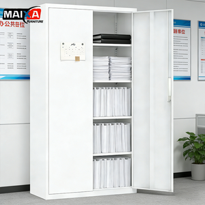 Archivador Metálico <span class=keywords><strong>de</strong></span> <span class=keywords><strong>Segunda</strong></span> <span class=keywords><strong>Mano</strong></span>, Ajustable, Alto, Grande, Moderno, con Cerradura, <span class=keywords><strong>de</strong></span> 2 Puertas, para Oficina en Casa - Product Image 1