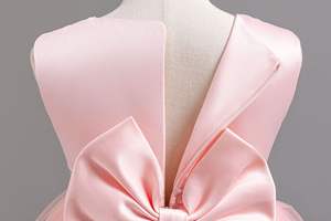 Robe <span class=keywords><strong>de</strong></span> princesse <span class=keywords><strong>rose</strong></span> pour filles, robe <span class=keywords><strong>de</strong></span> bal à sequins, taille cintrée, en <span class=keywords><strong>gaze</strong></span> bouffante, robe <span class=keywords><strong>de</strong></span> fête d'anniversaire pour enfants - Product Image 5