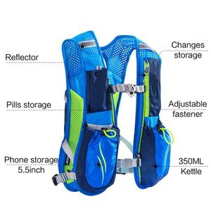 Unisex esterno impermeabile chiusura con cerniera in poliestere fodera per idratazione tattica zaino in Nylon tessuto gilet Trail Running moda - Product Image 4