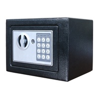 Cynthia Hotel-Tresor Mini-Safebox Kleiner Versteckter Tresor für Zuhause Stahl-Aufbewahrungssafe mit Digitalschloss
