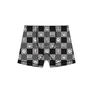 Vente en gros de shorts de sous-vêtements confortables en fibre de bambou pour enfants boxers imprimés respirants pour garçons avec taille élastique Boutique Collection - Product Image 3