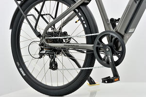 EU 드롭 배송 테트로 유압 브레이크, 파워 컷없이 배터리 이동식 구매 전기 도시 자전거 알루미늄 - Product Image 5