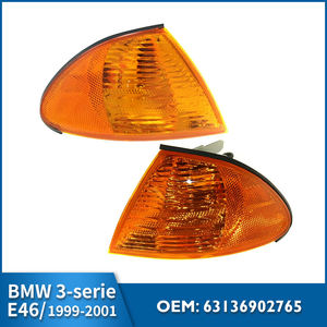 63136902765 63136902766 Feu de coin classique de style ancien <span class=keywords><strong>E46</strong></span>, <span class=keywords><strong>clignotant</strong></span> jaune, feu de coin pour <span class=keywords><strong>BMW</strong></span> Série 3 - Product Image 3