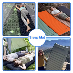 Colchoneta para Dormir de Alta Calidad con Bomba de Pie Integrada, Impermeable, Resistente a la Humedad, de Nailon 40D, para Interiores y Exteriores - Product Image 2