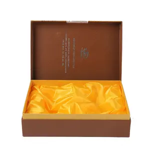 लक्जरी उत्पादों समारोह थोक मूल्य कस्टम लोगो मुद्रित फ्लिप गत्ता उपहार पैकेज चाय बैग कागज पैकेजिंग बॉक्स के साथ रेशम