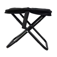 Tabouret pliant portable ultraléger en métal pour la pêche, la randonnée, la plage, le parc, les voyages, le camping en plein air