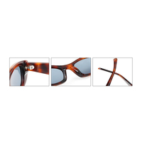 Lunettes de soleil ovales tendance pour femmes 2026 Logo Lunettes de soleil rétro à monture petite Unisexe Lunettes de soleil polarisées en acétate