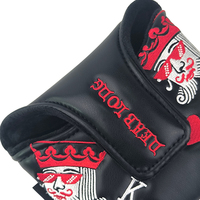 Vente en gros de couvre-chef magnétique de golf brodé personnalisé pour conducteur et club de golf Caractéristique étanche pour Mallet Putter