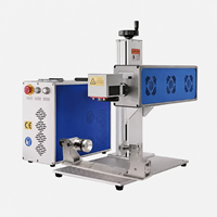 Machine de marquage laser à fibre Sttedu 20/30/50W pour bijoux, or, argent, laiton, acier inoxydable, format DXF/BMP, dispositif CNC haute précision