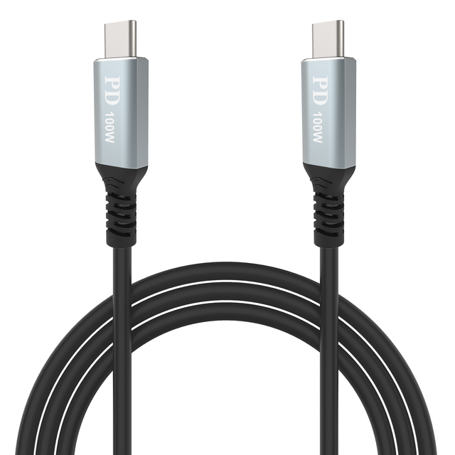 Original Quality 100W 1M Type C to USB C Cable Support Fast Charging Cable for Samsung PD USB-C QC 3.0