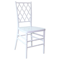 Chaise Chiavari en métal doré de Foshan pour mariage et événements