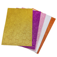 Foamiran de haute qualité, mousse EVA pailletée, feuille de mousse EVA colorée, feuille de mousse EVA de 2 mm, feuilles de caoutchouc EVA pour le marché nord-américain
