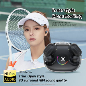 XG77 RGB <strong>TWS</strong> <strong>Non</strong>- <strong>Noise</strong> <strong>Cancelling</strong> Earbuds True Wireless <strong>Earphone</strong> Blue Tooth Sports In-Ear <strong>Headphones</strong> LED Low Latency Stereo - Product Image 4