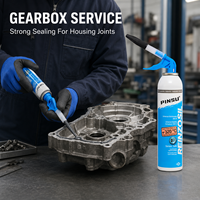 PINSU Silikon RTV Tahan Panas Pembuat Gasket Tahan Minyak Tahan Air Sealant untuk Perbaikan Gasket Mesin Otomotif