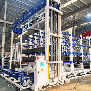 Unità di stoccaggio automatica personalizzata con profilo industriale sistema di magazzino in acciaio tubi personalizzati che impilano scaffalature - Product Image 4