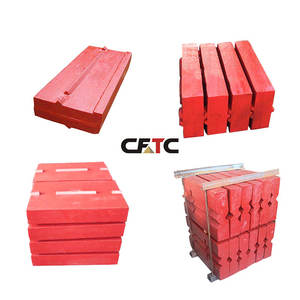 Pièces de rechange pour concasseur à percussion PF1010 : Barre de frappe en céramique à haute teneur en chrome et acier au manganèse, prix compétitif, en vente - Product Image 1