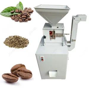 Máquina descascaradora profesional de semillas de cáñamo, máquina descascaradora de arroz y café con rodillo de goma