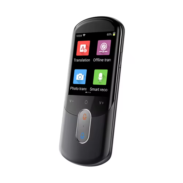 Factory Supply F4 Business Travel Voice Translator 2.88 Inch Touch Screen Multi Languages Instant Wifi Voice Translation