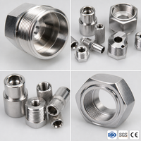 Pièces métalliques de précision personnalisées, services d'usinage CNC à 3/4/5 axes, prototypes rapides, y compris l'alliage d'aluminium et l'acier inoxydable