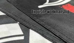 Drapeau personnalisé directement de l'usine, impression numérique extérieure par sublimation double face, prix promotionnel - Product Image 4