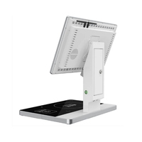 Estación de Trabajo RFID con Ángulo de Visión Giratorio y Área de Lectura de Tarjetas de Identificación para Gestión de Programación de Etiquetas RFID en Archivos de Libros