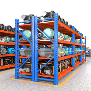 رفوف تخزين فولاذية رباعية الطبقات للمستودعات من المصنع مباشرة - Product Image 2