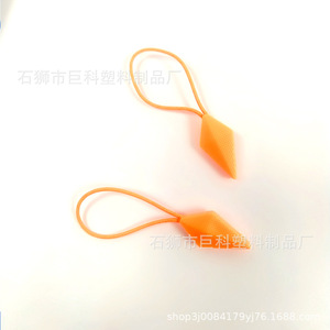 ตัวดึงซิปพลาสติก Jk ขนาด 6.5 ซม. สีส้ม สำหรับเสื้อผ้า กระเป๋า สิ่งทอ เป็นมิตรกับสิ่งแวดล้อม - Product Image 3