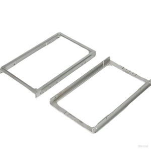 Fabbricazione di fabbrica su misura di precisione lamiera di alluminio stampaggio parti +/-0.1mm tolleranza anodizzato/zinco placcato superficie 1 pz - Product Image 6