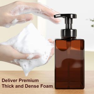 Square 200ml 300ml PETG Plastic <b>Pump</b> <b>Bottle</b> for Shower Gel Lotion Shampoo Multi Purpose Plastic <b>Bottle</b> - Product Image 3