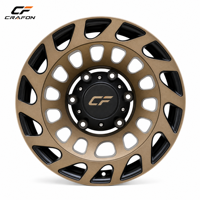 Jantes de voiture CF 5x139.7 64.1 adaptées aux Rivian R1T R1S 21 22 pouces, forgées sur mesure, monobloc, concaves