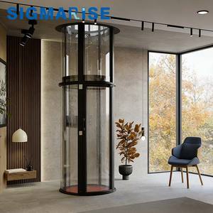 SIGMARISE Ascenseur de passagers pour 10 personnes, technologie japonaise de pointe, entraînement AC sans engrenage, traction ARD, capacité 400 kg, fabriqué - Product Image 1