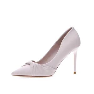 Chaussures Mary Jane françaises pour femmes, collection automne-été 2026, en cuir véritable, à talon épais, respirantes, à brides croisées, à enfiler, pour mariée - Product Image 5