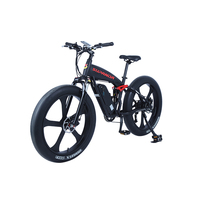Vélo électrique tout-terrain 26 pouces, pneus 4.0, E-bike 1200W 48V 15Ah, VTT électrique à pneus larges