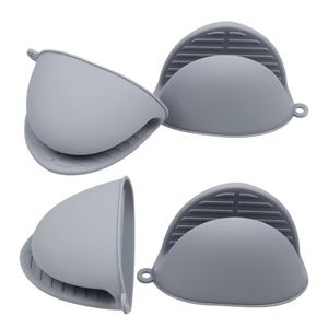 Poignée anti-chaleur en silicone, poignée antidérapante et résistante aux hautes températures, gants de cuisine en silicone - Product Image 1