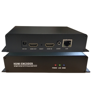 NDI HX SRT HLS Streaming vidéo H.265 HEVC H.264 encodeur IPTV Compatible HDMI avec loopout Facebook Youtube