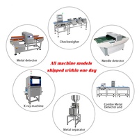 Détecteur de métaux pour l'industrie alimentaire JINDUN 602P, écran tactile intelligent, détection électromagnétique, vitesse du convoyeur réglable, 304