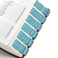 Autocollants catholiques chrétiens roses d'usine OEM, onglet biblique de lettrage en relief de feuille d'or personnalisé avec résumé de livre
