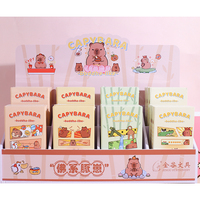 2025 gros A7 Mini mignon dessin animé Capybara poche cahier journal Mini bloc-notes stationnaire pour les étudiants école