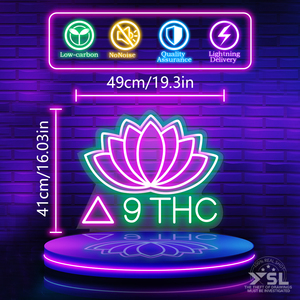 <b>LED</b> Neon Light, multi-color wall decor, plug powered, static display, ideal for bar decoration. - Product Image 3