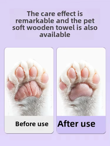 カスタムロゴ入り専用ペットフットケアクリーム、爪の乾燥や怪我を防ぐ天然アボカド配合 - Product Image 4