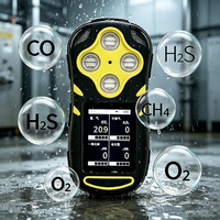 Analyseur de gaz portable 4-en-1 (LEL) pour station GPL, station-service, usine chimique et production