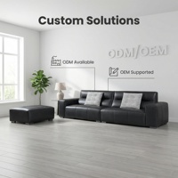 Canapé rembourré moderne de haute qualité pour la maison et l'hôtellerie, design personnalisable pour l'exportation avec service ODM/OEM