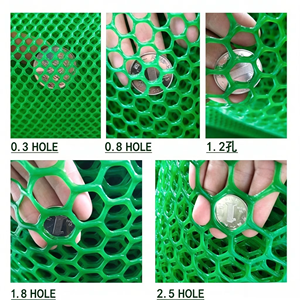 <b>Green</b> Hexagonal HDPE Waterproof Plastic Flat Mesh Roll Outdoor Protective Fence <b>Net</b> for Chicken Breeding Garden Plant Protection - Product Image 4
