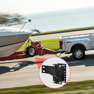 AMBITION <span class=keywords><strong>Support</strong></span> <span class=keywords><strong>de</strong></span> pneu <span class=keywords><strong>de</strong></span> <span class=keywords><strong>secours</strong></span> en acier à haute résistance antirouille <span class=keywords><strong>pour</strong></span> remorques et bateaux - Product Image 5