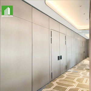 โรงแรมปรับแต่ง<span class=keywords><strong>ห้อง</strong></span> Divider พื้นที่พาร์ทิชัน Mdf สำนักงานพาร์ทิชันผนังที่มีประตู - Product Image 3