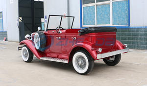 Auto Clásico Rojo Descapotable de Dos Plazas, Certificado CE, Oferta Especial, Venta al Por Mayor, Auto Clásico Personalizado - Product Image 6