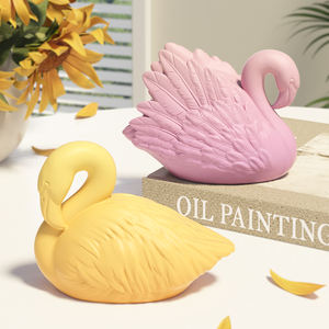 قالب شمع للعلاج العطري DM1120 ثلاثي الأبعاد على شكل فلامنغو، قالب سيليكون يمكنك صنعه بنفسك لتزيين المنزل بالجبس والخرسانة على شكل حيوانات - Product Image 6